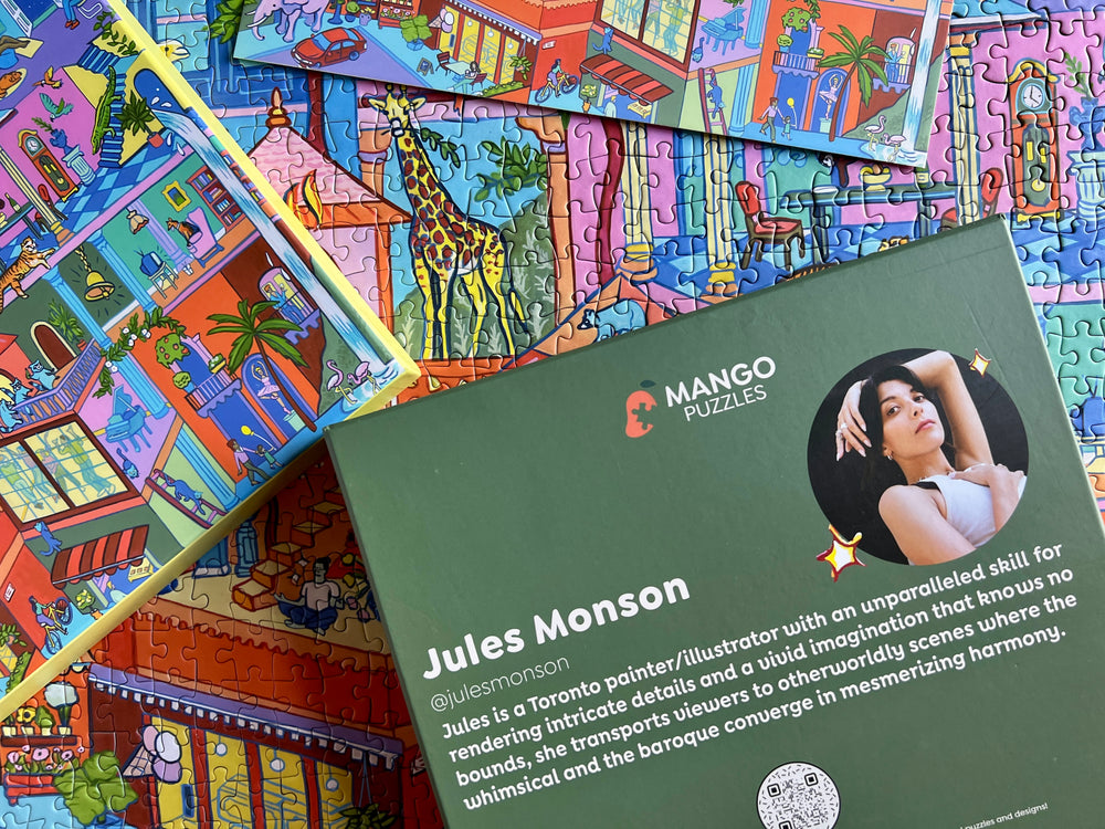 Wild Thing | 1000-piece Puzzle for Adults | Artwork by Jules Monson