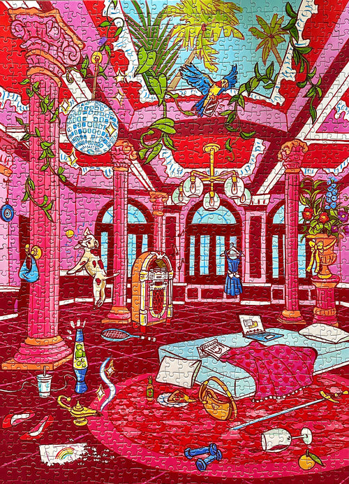 Baroque Girl | 1000-piece Puzzle for Adults | Artwork by Jules