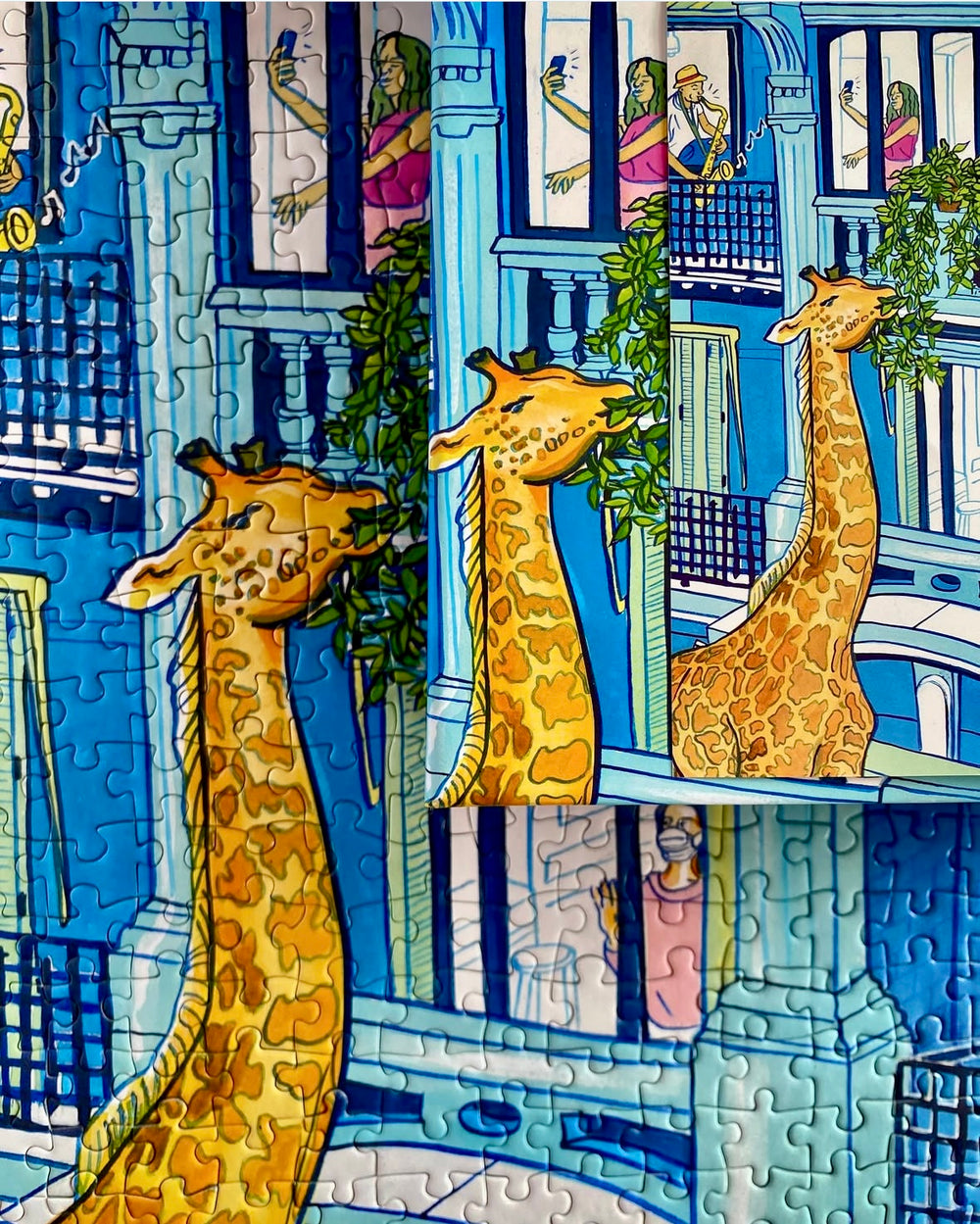 City Culture | 1000-piece Puzzle for Adults | Artwork by Jules Monson