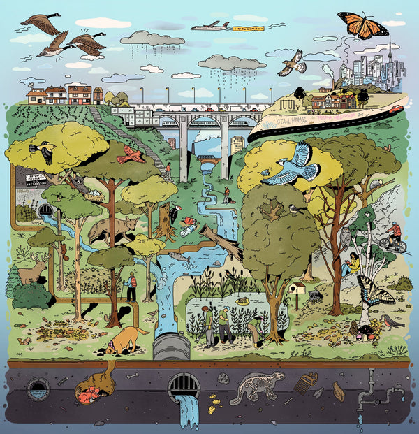 The Ravine | 1000-piece Puzzle for Adults | Artwork by Kathleen Fu