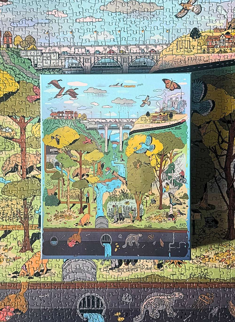 The Ravine | 1000-piece Puzzle for Adults | Artwork by Kathleen Fu