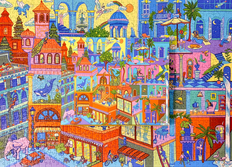Wild Thing | 1000-piece Puzzle for Adults | Artwork by Jules Monson
