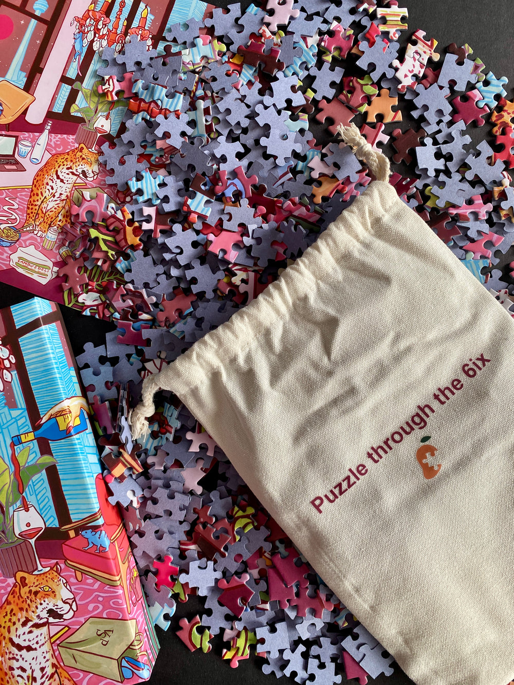 Just a girl in Toronto | 1000-piece Puzzle for Adults | Artwork by Jules Monson