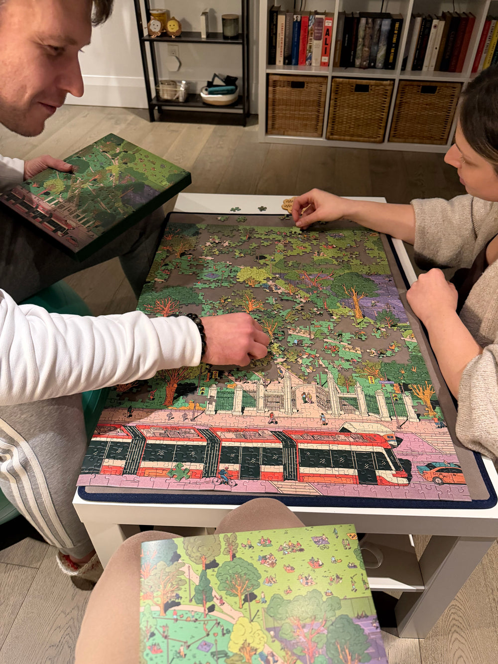 Trinity Bellwoods - Summer Edition | 1,000-Piece Puzzle | Artwork by Kathleen Fu