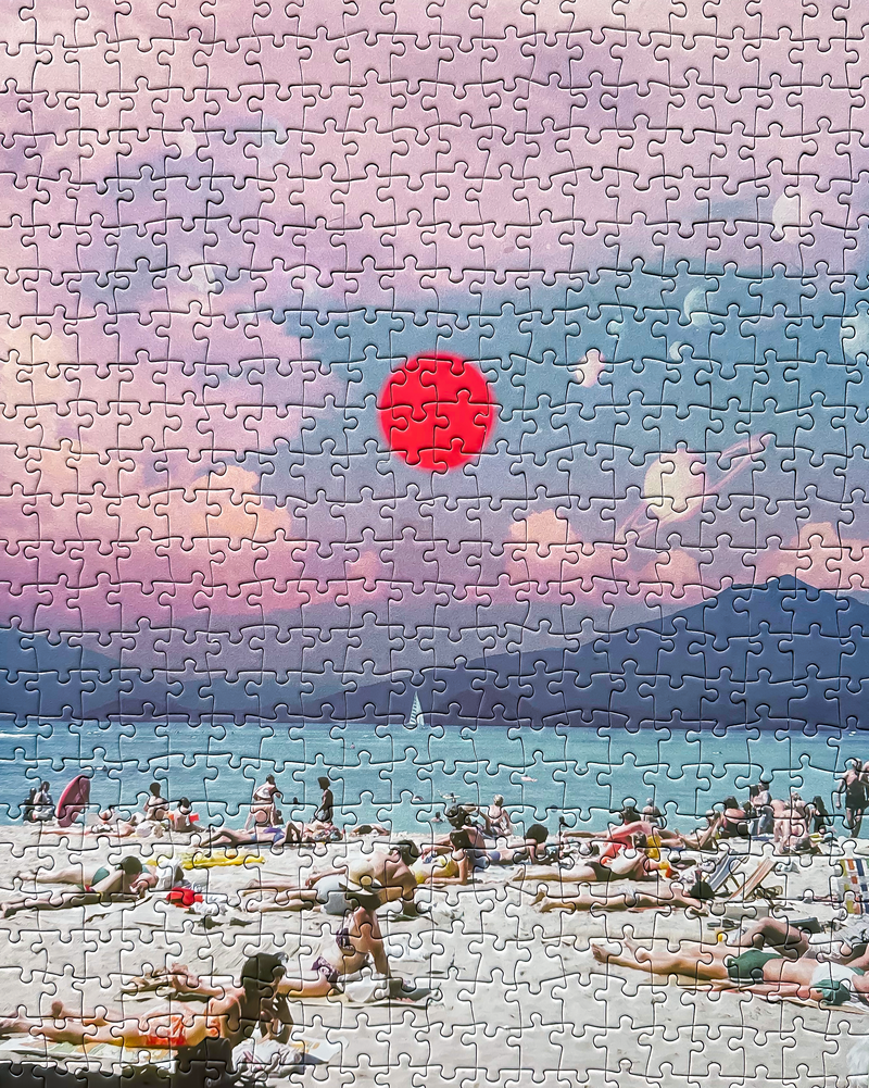 End of Summer - 500 piece puzzle for adults | Artwork by Caitlyn Grabenstein