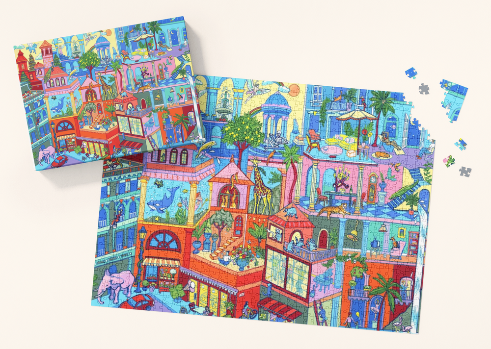 Wild Thing | 1000-piece Puzzle for Adults | Artwork by Jules Monson