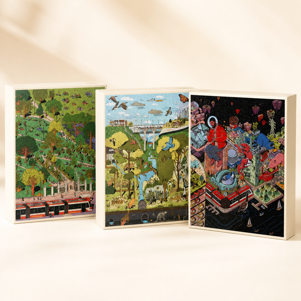 Toronto Set | 3 x 1,000-Piece Puzzle Bundle