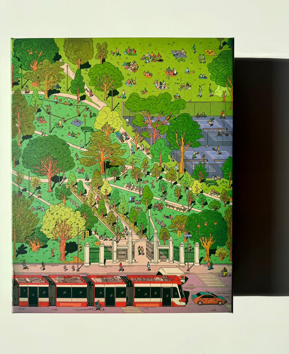 Trinity Bellwoods - Summer Edition | 1,000-Piece Puzzle | Artwork by Kathleen Fu